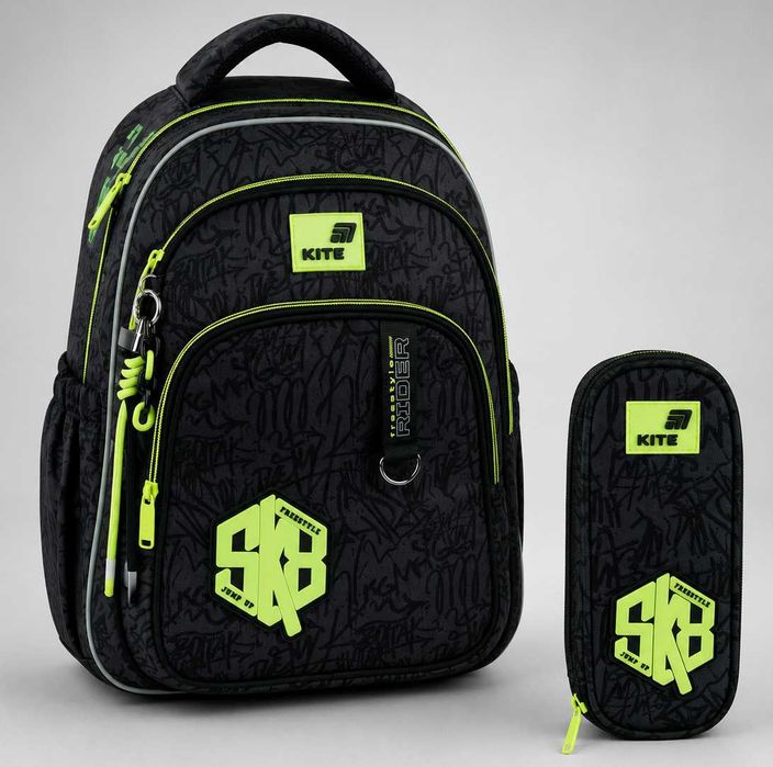 Рюкзак Kite Education SK8 + Пенал Kite