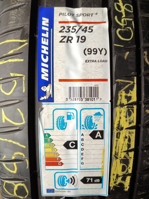 235/45ZR19 99 Y Michelin Pilot Sport 4 Nowa Lato     N52/S8