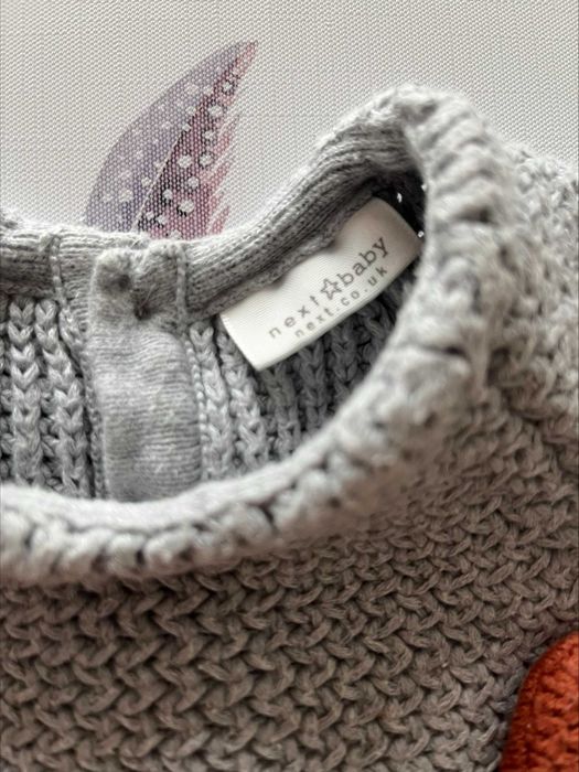 Sweterek Next Unisex bawełna 74-80r.