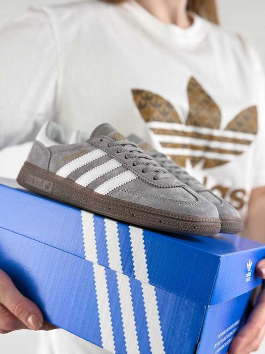 !АКЦІЯ! Adidas Spezial Light Grey White  36 37 38 39 40 41 42 43 44 45