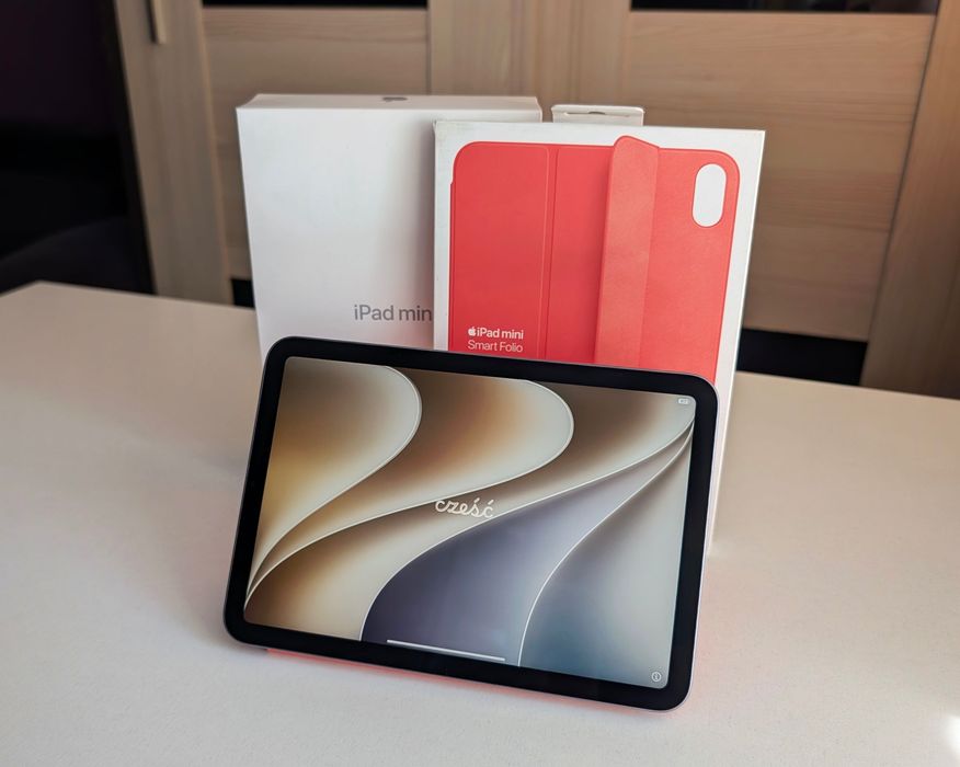 iPad Mini (6. gen) 64GB Fioletowy + Etui Smart Folio