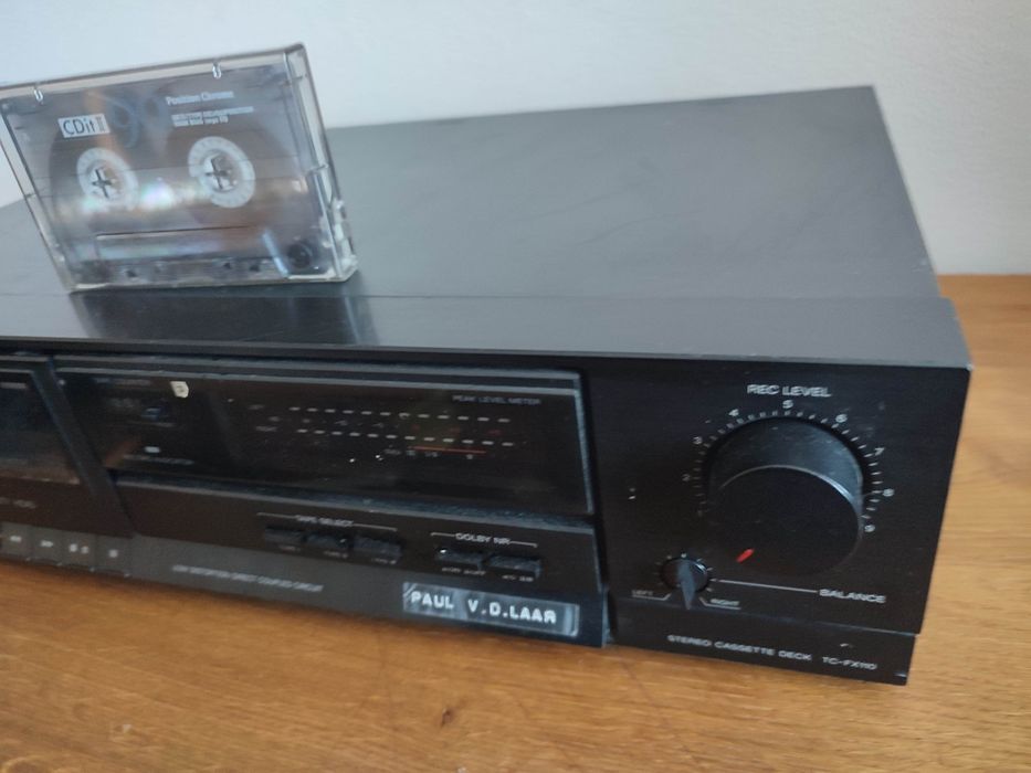 WYPRZEDAŻ! Kaseta audio Sony c90 + magnetofon TC fx110