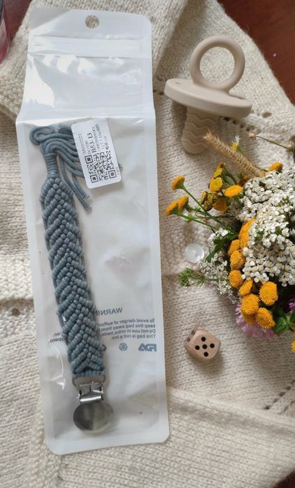 Przypinka, Klips zawieszka do smoczka NOWA