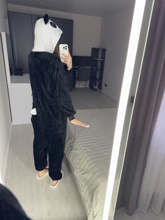 Махрові унісекс кігурумі «Пандочка»