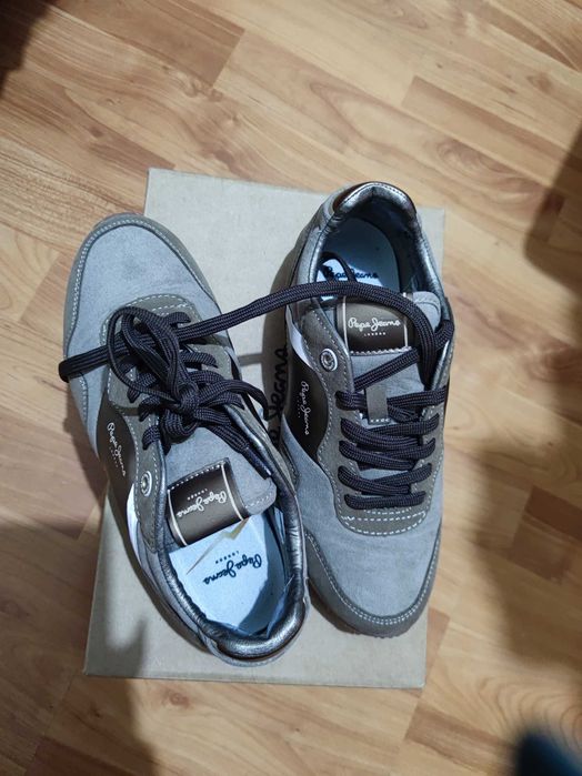 Sapatilhas bege Pepe jeans