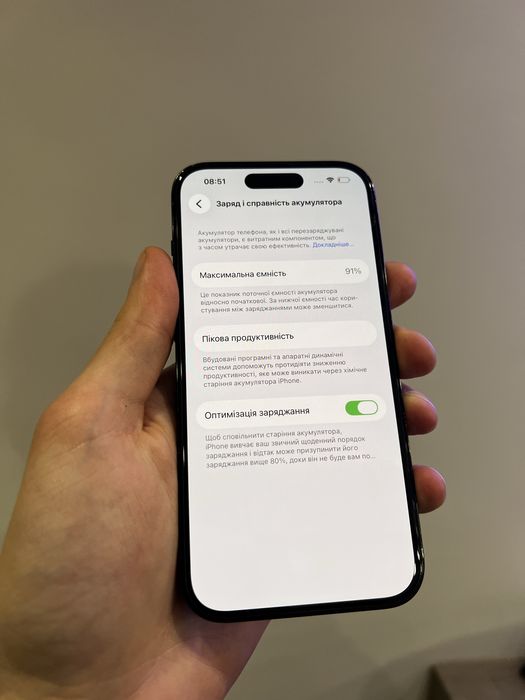 iPhone 14 Pro 128gb фіз сім akb 91%