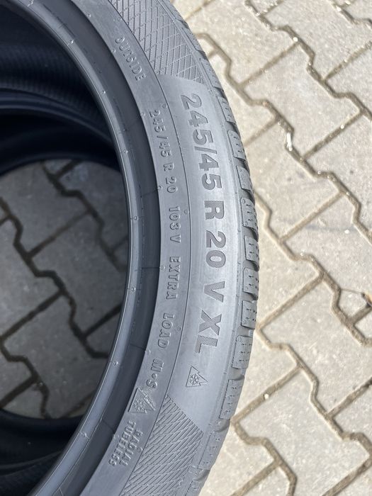 275/40 + 245/45 R20 Continental 2023рік 6мм-6.5мм Залишок протектора