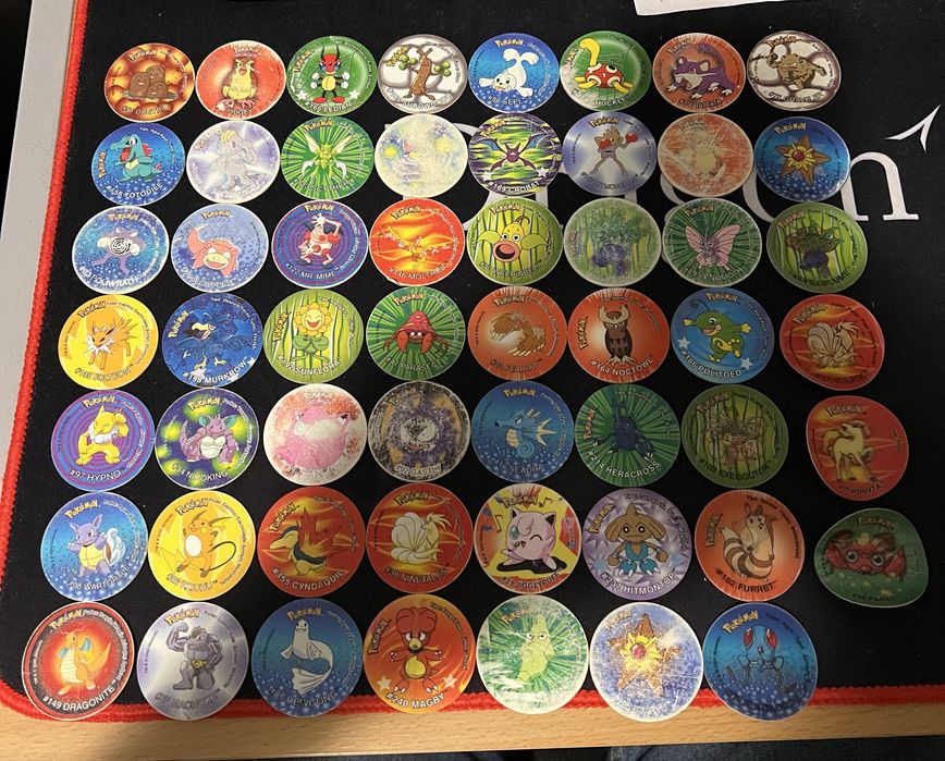 Tazos Pokemon (Vários)