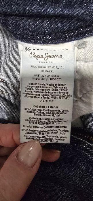 Jeansy męskie firmy Pepe Jeans