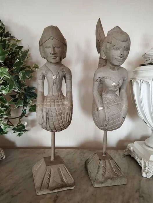 Sereias Esculturas Madeira