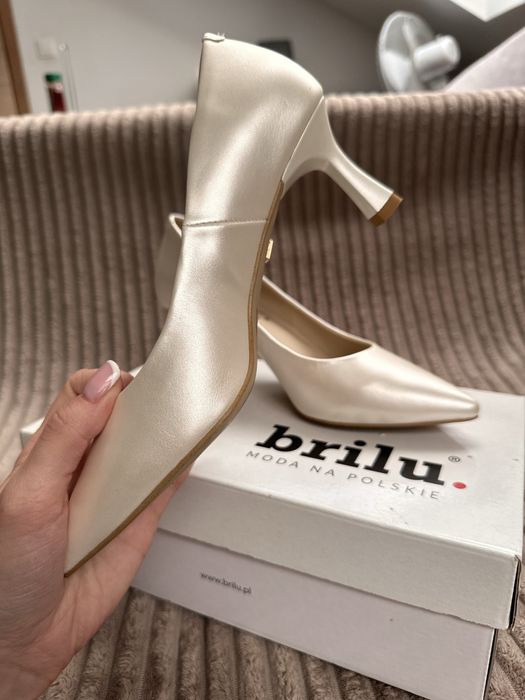Nowe buty ślubne  Brilu