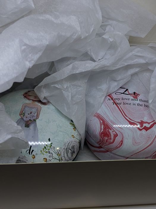 Набір свічок в баночках