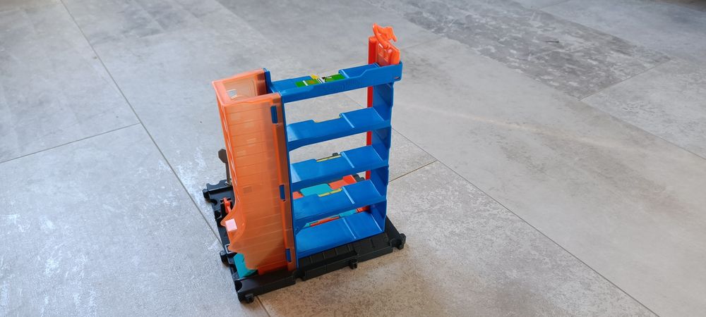 Hot wheels 2 tory + garaż piętrowy