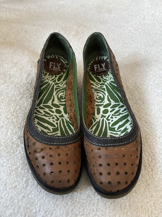 Sapatos com cunha/plataforma Fly London (37)