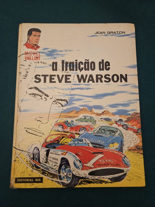 Livro Michel Vaillant A traição de Steve Warson Editorall Ibis - Raro