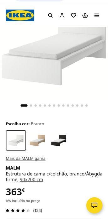 Cama nova com colchão - URGENTE