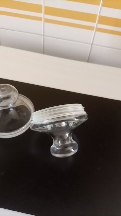 Tampas de vidro com o encaixe de plástico64751100407042121