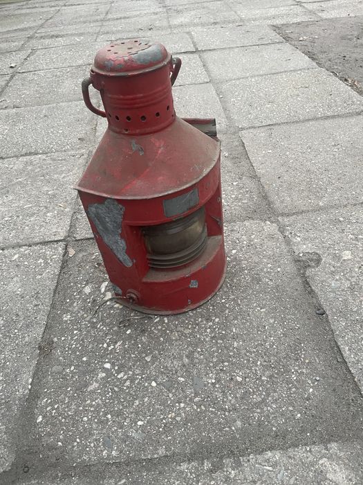 Lampa okrętowa do renowacji
