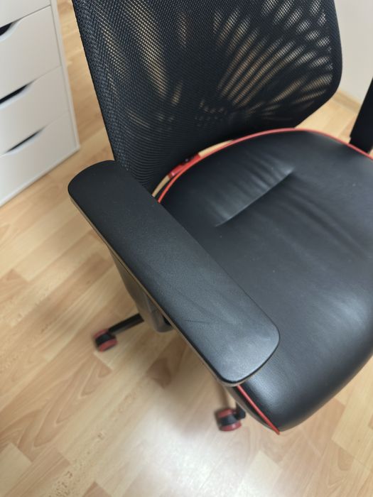 Krzeslo gamingowe biurowe ikea matchspel