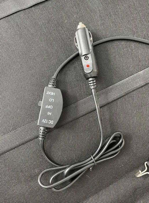 Накидка с подогревом для сиденья автомобиля 100-50 см