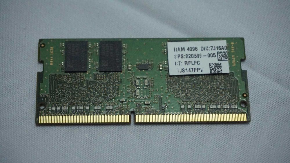Kit RAM DDR4 Notebook | 6GB (4GB Samsung + 2GB SK Hynix) | 2133MHz | Testado