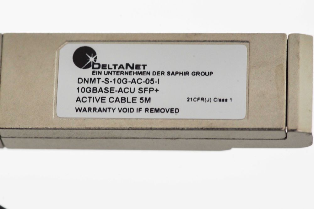 4x SFP+ 10Gbit DAC Active Cable 5m – DeltaNet DNMT-S-10G-AC-05-I64550971147010121