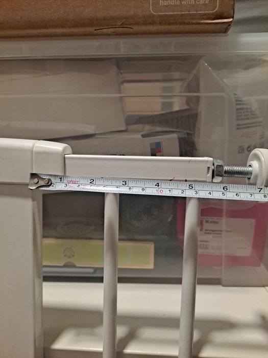 Protecção escadas bebé com duas extensões