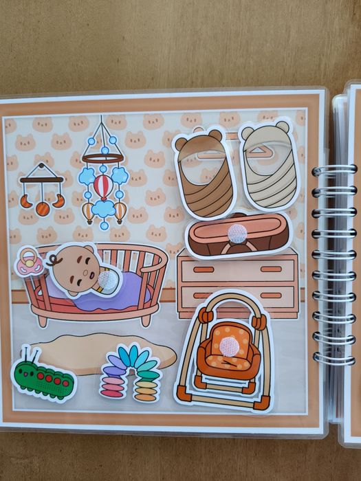 Альбом на липучках toca boca "Будинок мрії"