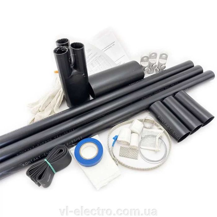 Концевая кабельная муфта внутренний монтаж, с наконечниками