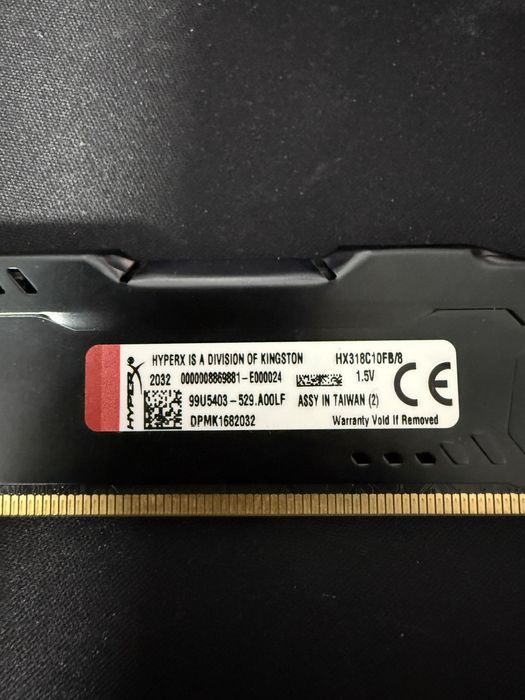Pamięć RAM HyperX Fury DDR3 8GB 1866MHz