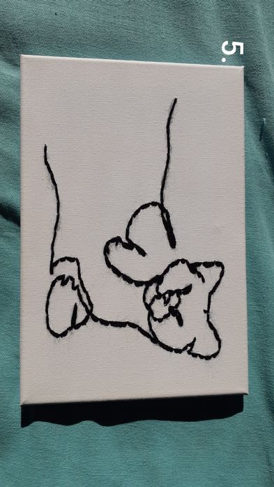 Quadros feitos à mão