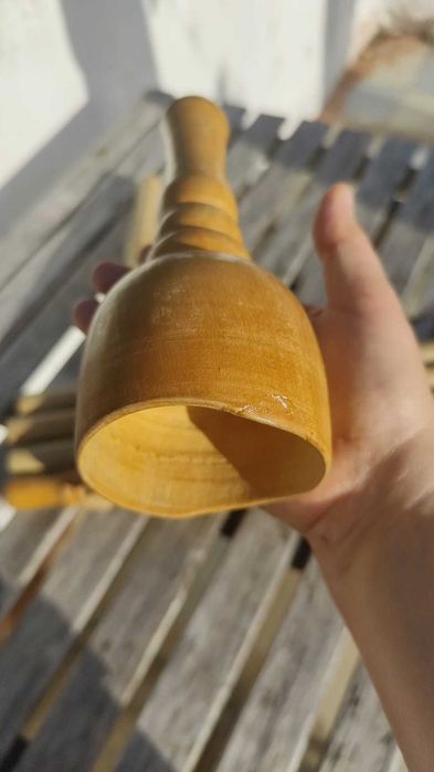 Kit de Massagem de Madeira e Bamboos / Maderoterapia em Excelente Estado