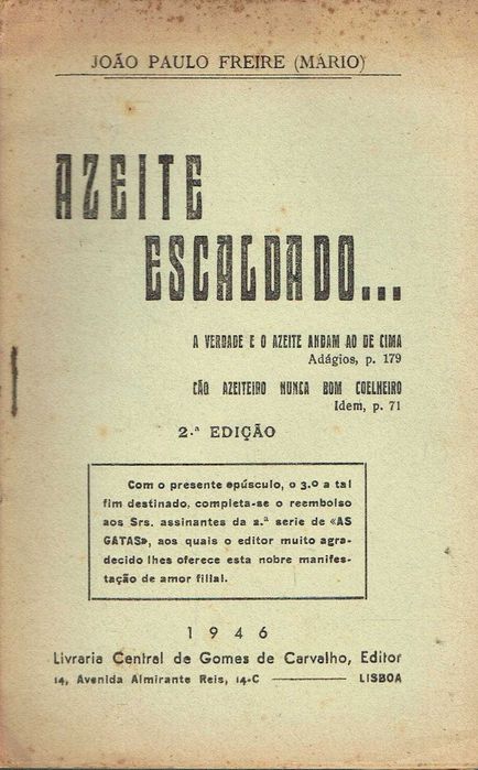 4557 - Livros de João Paulo Freire (Mario)