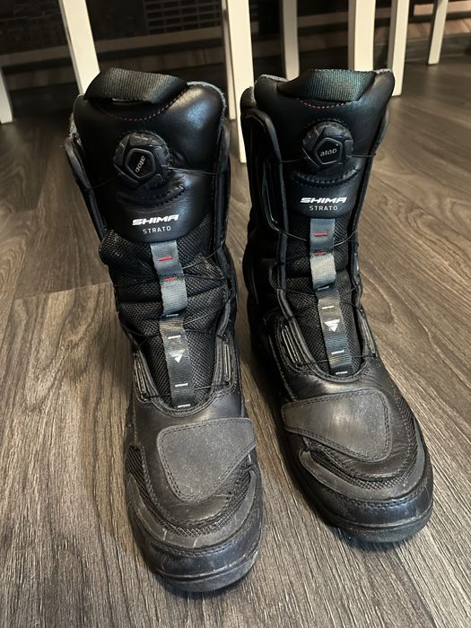 Buty motocyklowe Shima Strato Men czarne