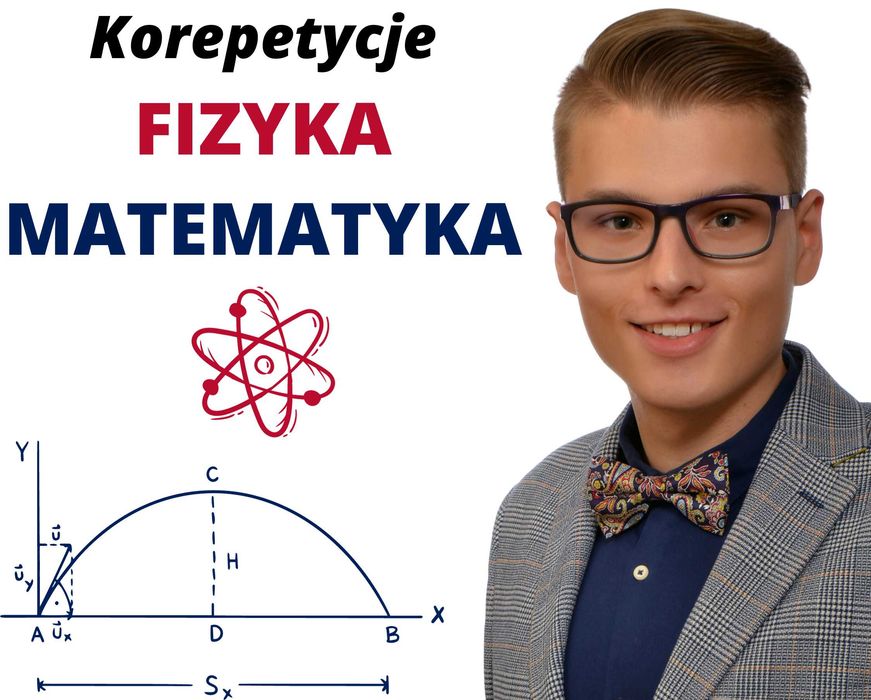 Korepetycje ONLINE na 100% z Fizyki i Matematyki