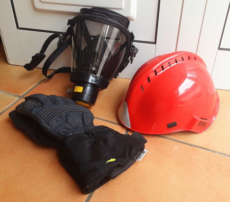 Capacete Bombeiros MSA Pouco Uso - 65€