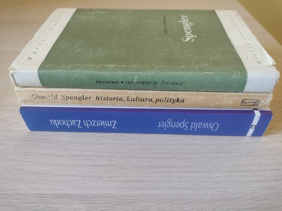 Oswalda Spengler zestaw książek