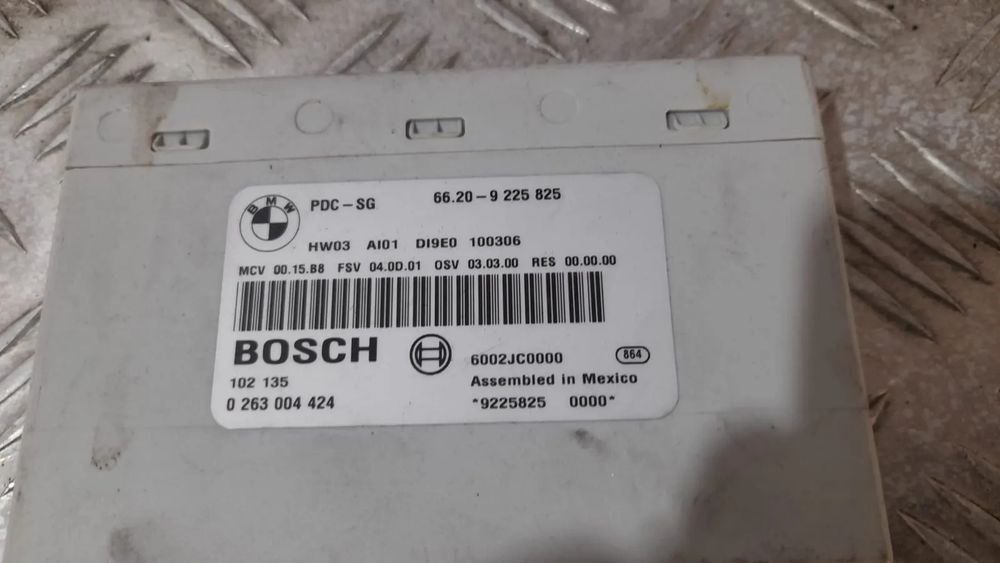 CENTRALINA ESTACIONAMENTO BMW SERIE 3 E93 CABRIO 66209225825 9225825