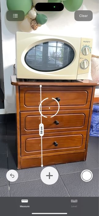 roupeiro lateral e micro-ondas