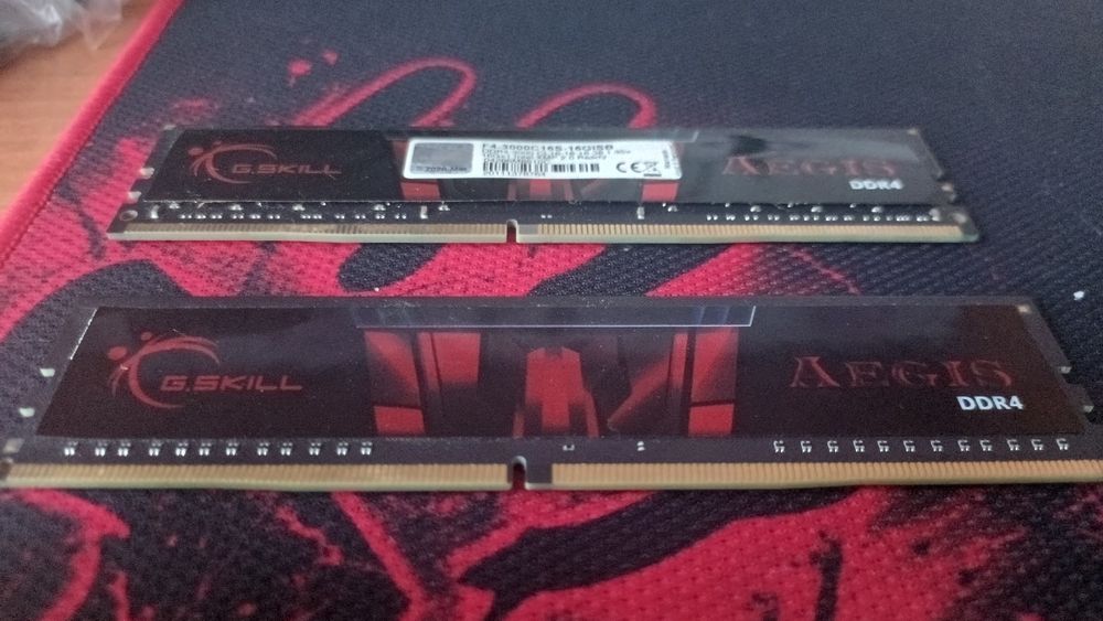 Оперативна пам'ять (2500 за плашку) g. skill 16 gb F4-3000C16S-16GISB