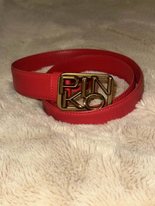 Cinto vermelho Pinko