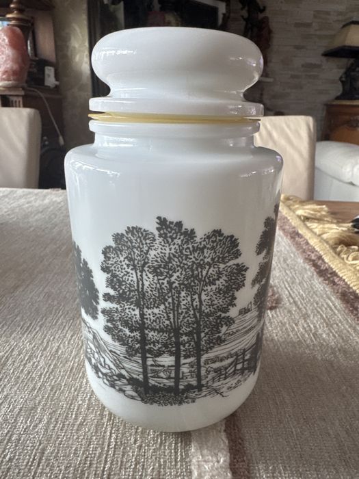 Słoik arcoroc z pokrywką 1 litr Vintage PRL