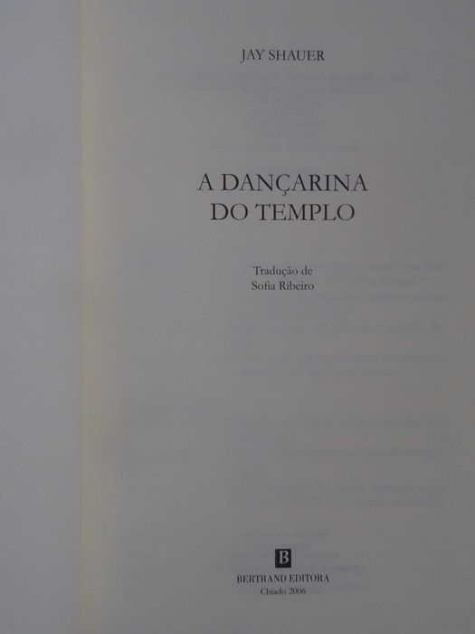 A Dançarina do Templo de Jay Shauer