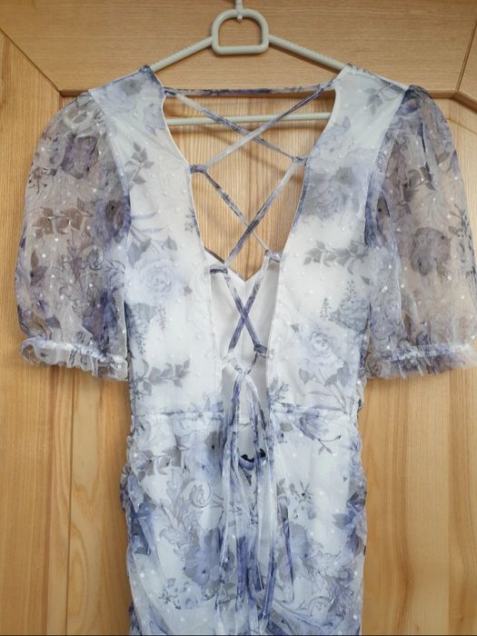 Sukienka marszczona ASOS