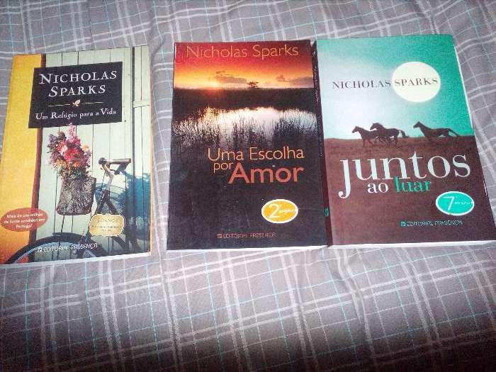 3 Livros Nicholas Sparks