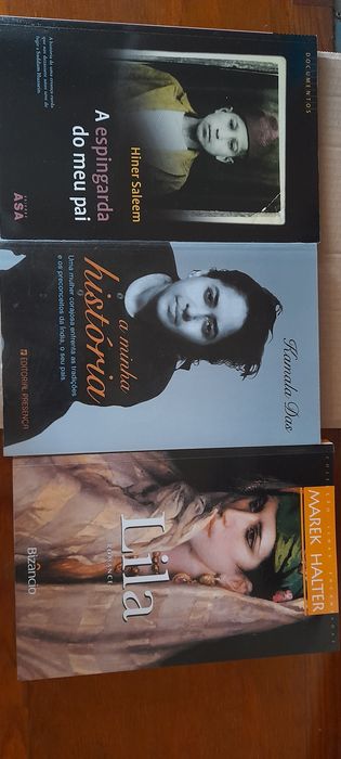 Livros diversos: Uma mulher rebelde entre outros