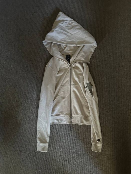 Rick Owens x Champion White Hoodie