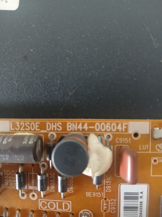 Placa de alimentação de tv