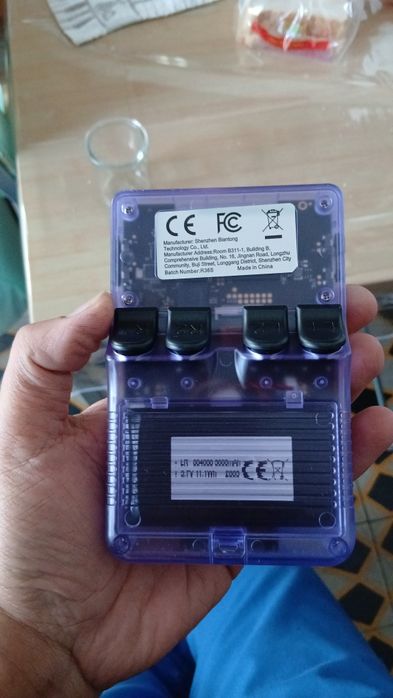 R36S Mini Gamer novo