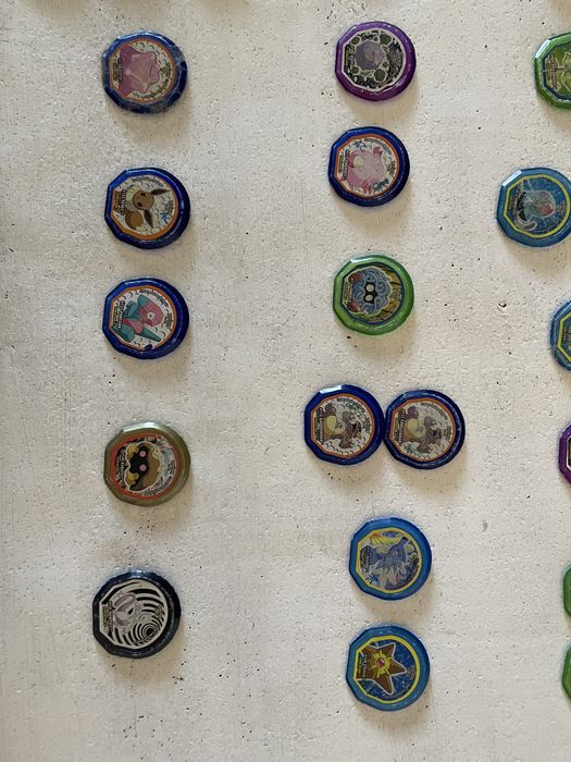 42 tazos nox Pokémon